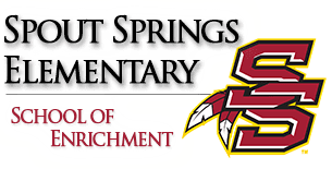 Logotipo de la escuela primaria Spout Springs