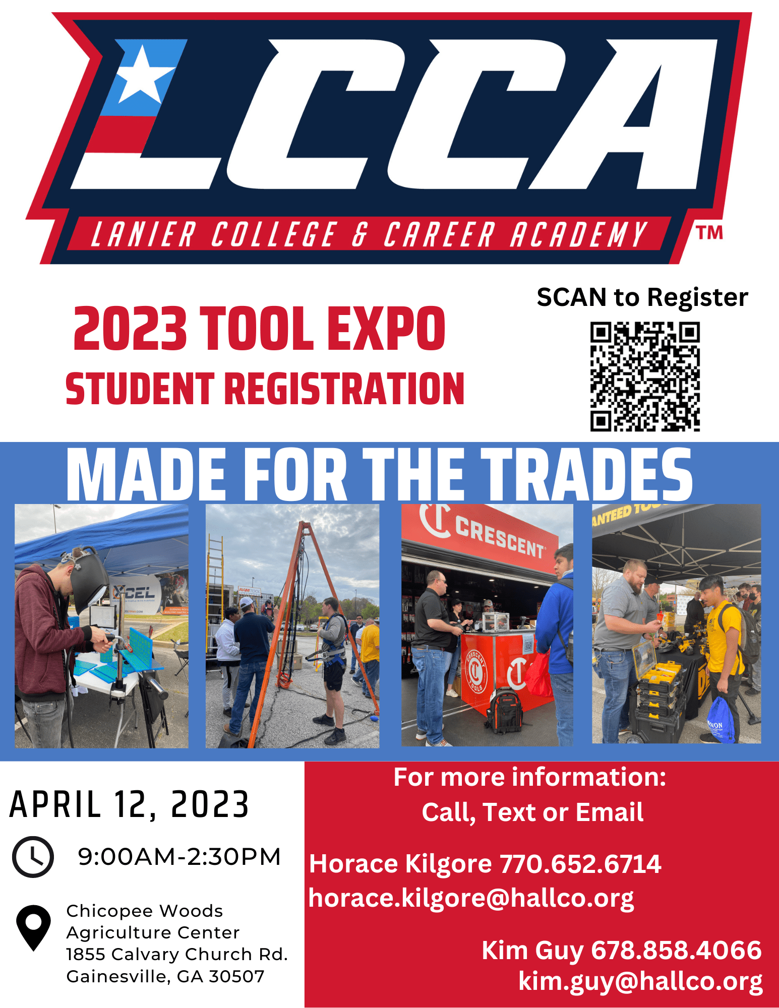 2023 Tool Expo Student Registration Hall County Schools