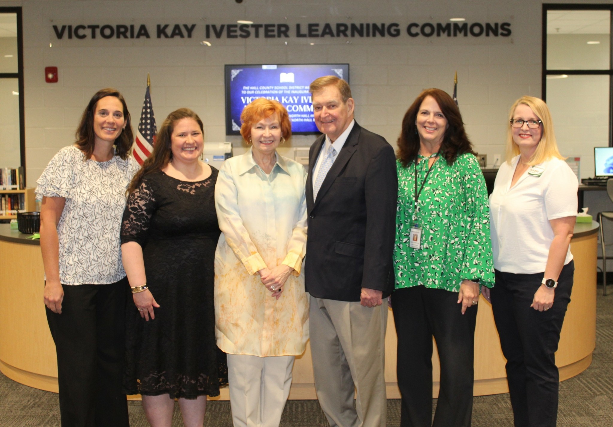 HCSD Celebrates the Completion of Learning Commons - Hall County Schools
