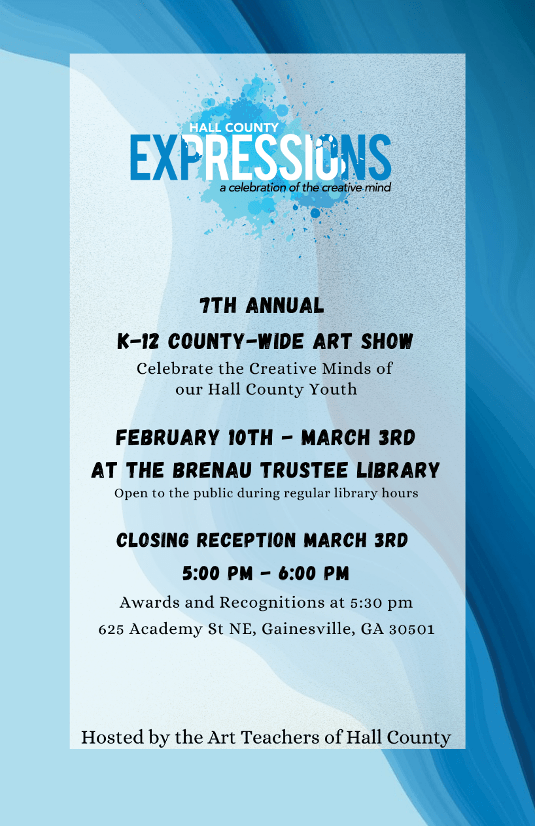 7th Annual Hall County School District’s Expressions Art Show 
